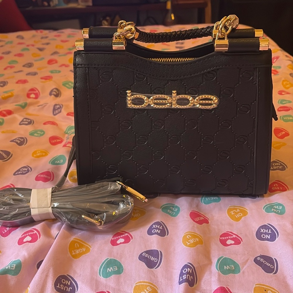 Bebe Black Handbag
